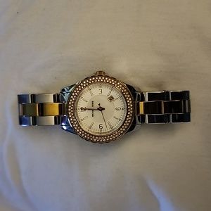 Michael Kors MK5584 Women's Two Tone Bracelet Analog Dial Quartz Watch